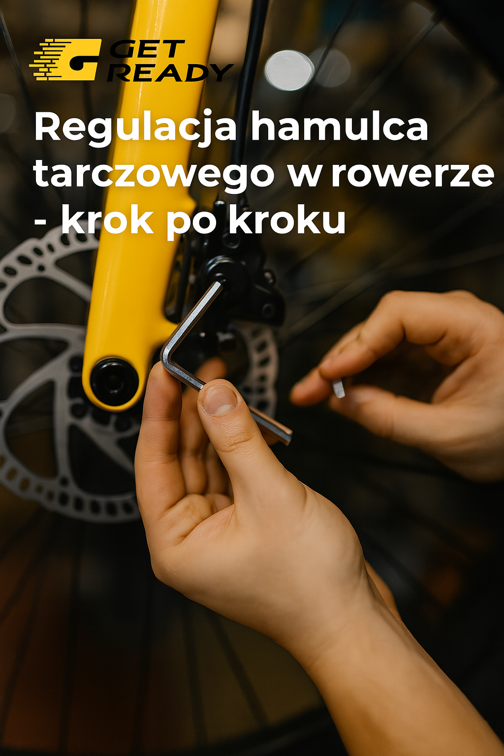 Regulacja hamulca tarczowego w rowerze